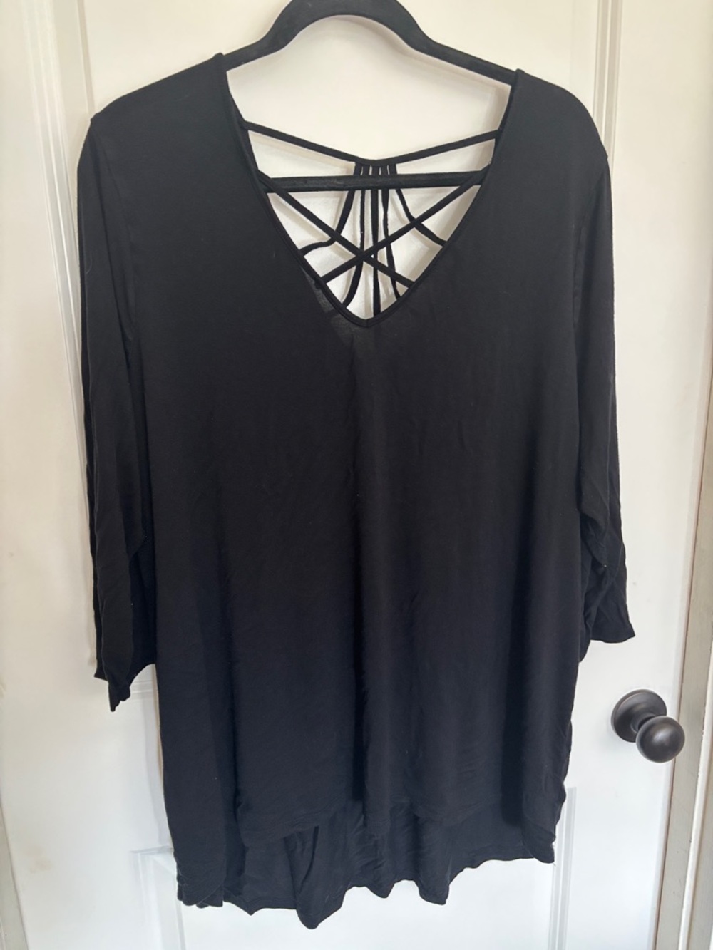 5 for $30 sale! Lane Bryant Tunic with Strappy Back and front